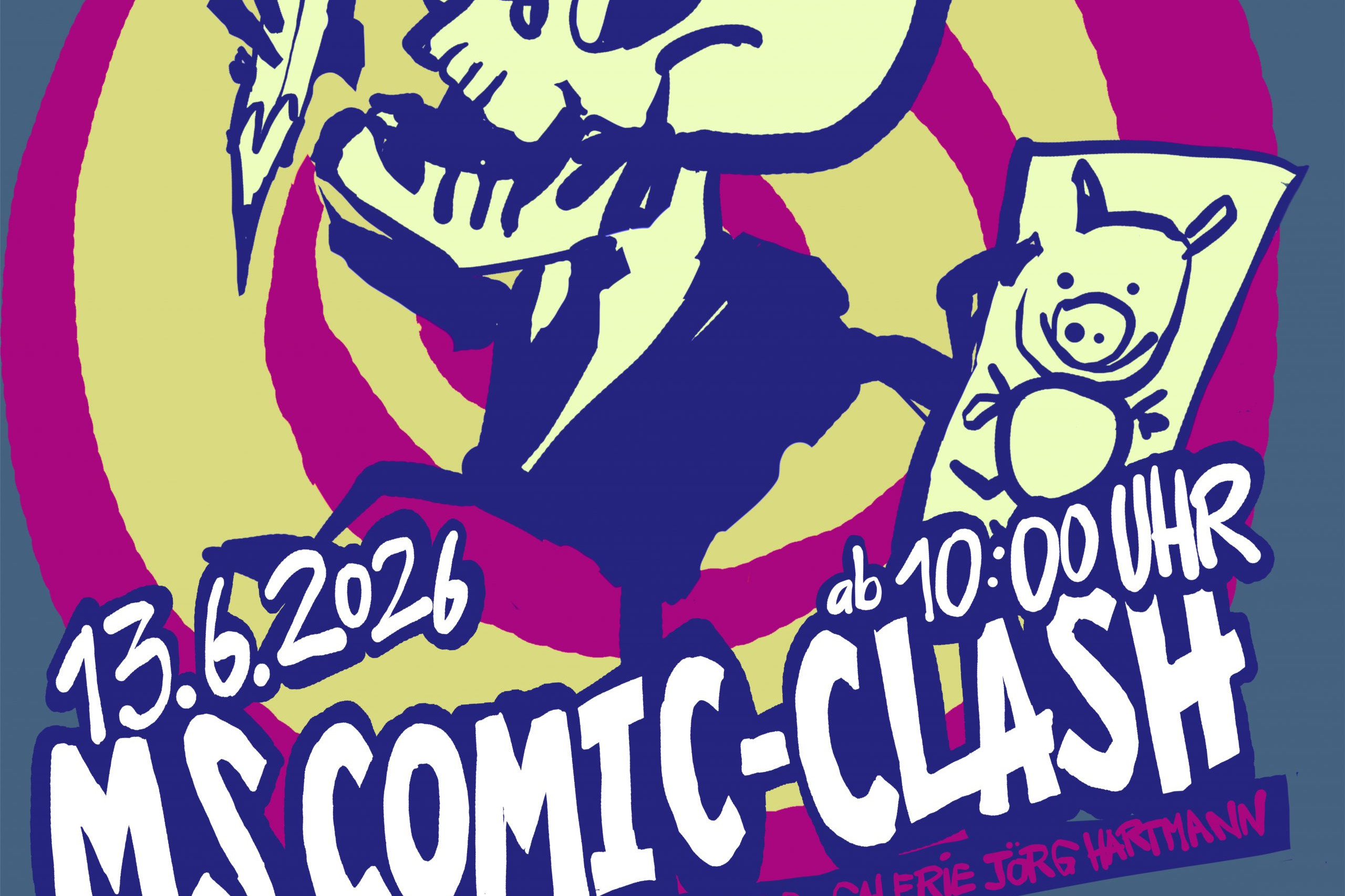 Münster comic clash