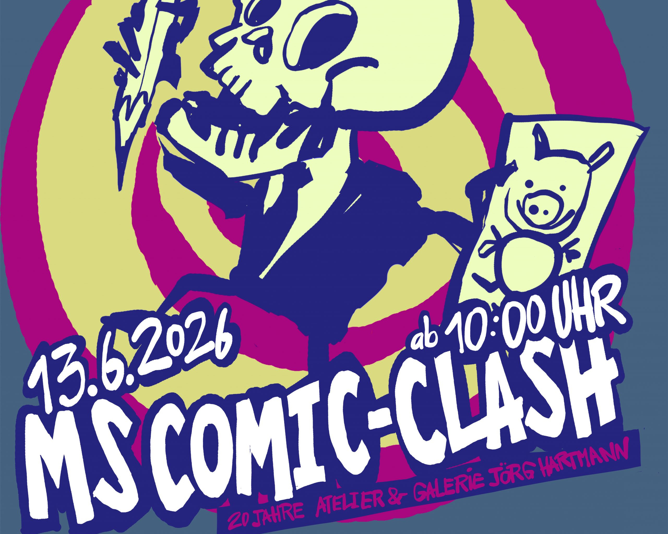 Münster comic clash