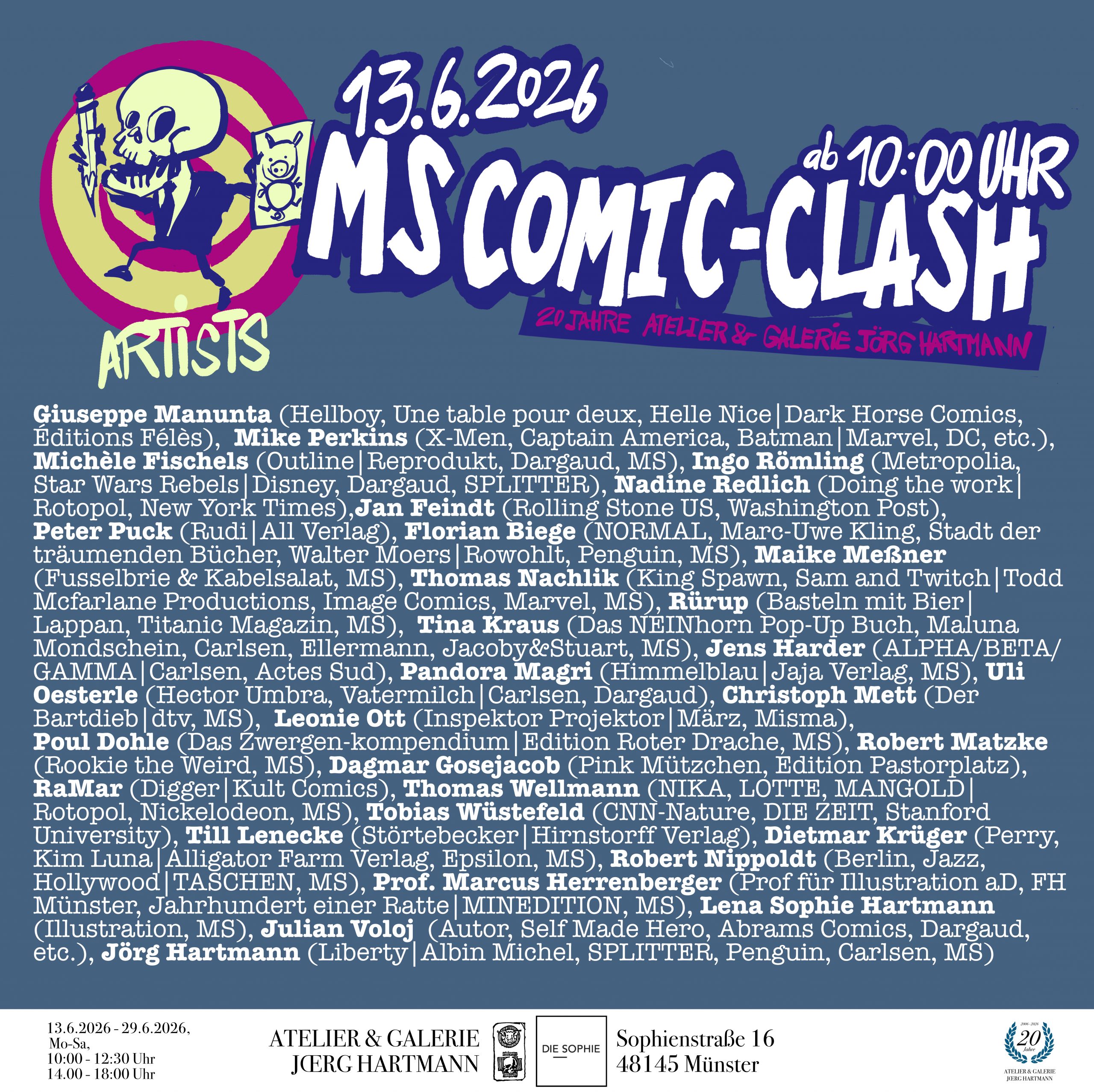 M&uuml;nster comic clash