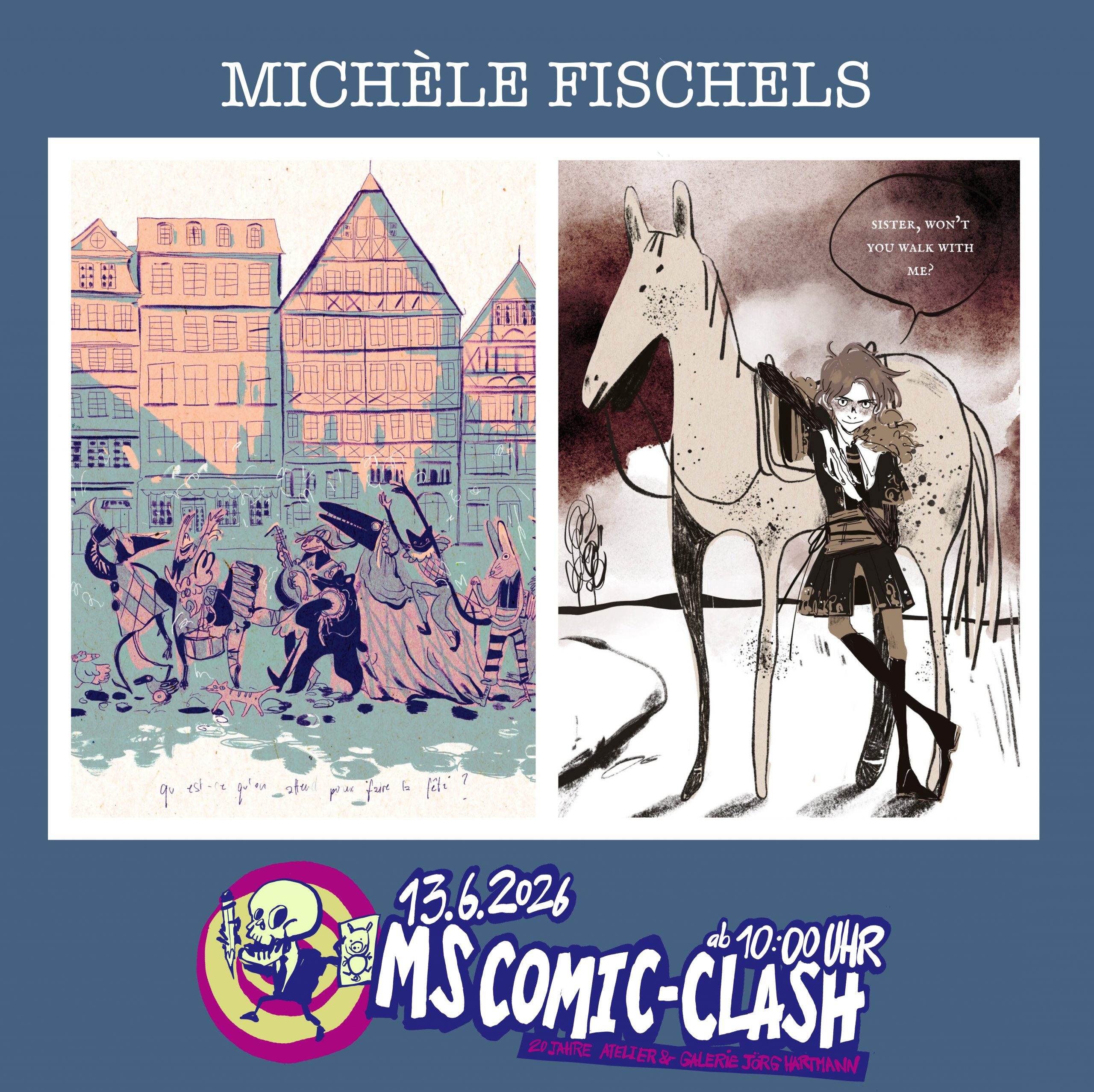 Münster comic clash