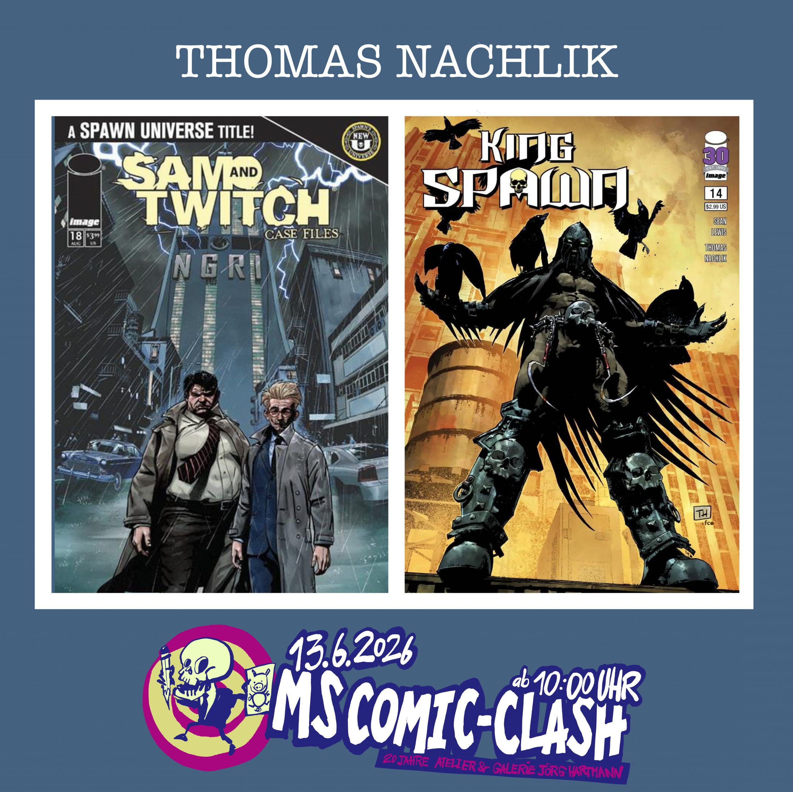 Münster comic clash