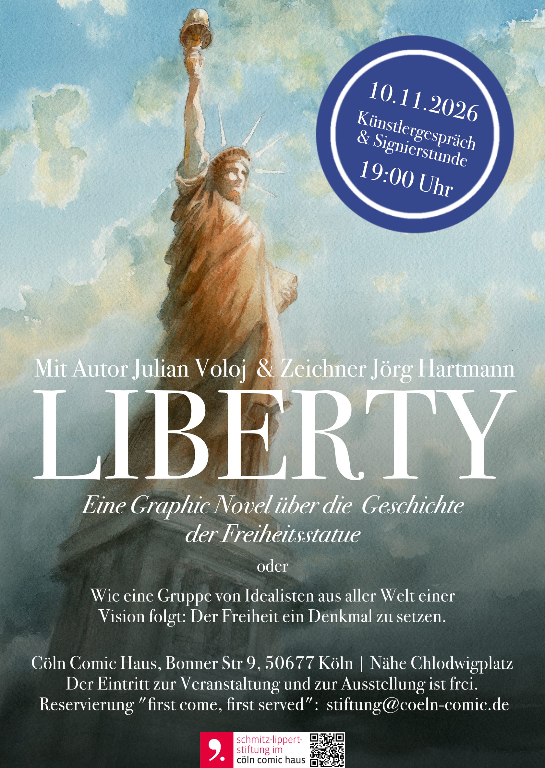 Liberty im Cöln Comic Haus